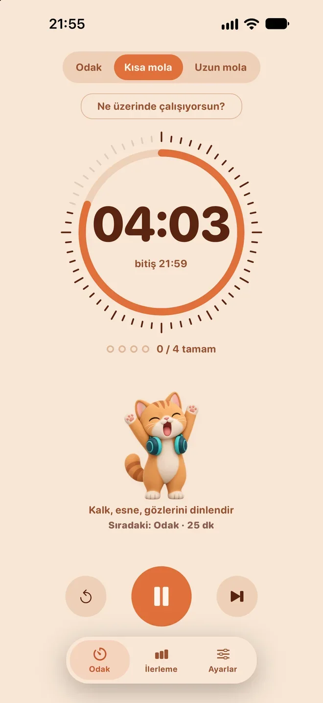 Odaq: Kısa mola 05:00