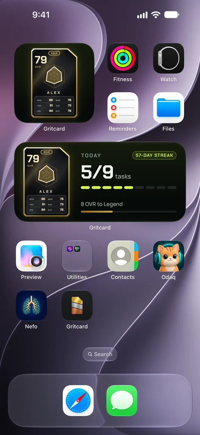Widgets