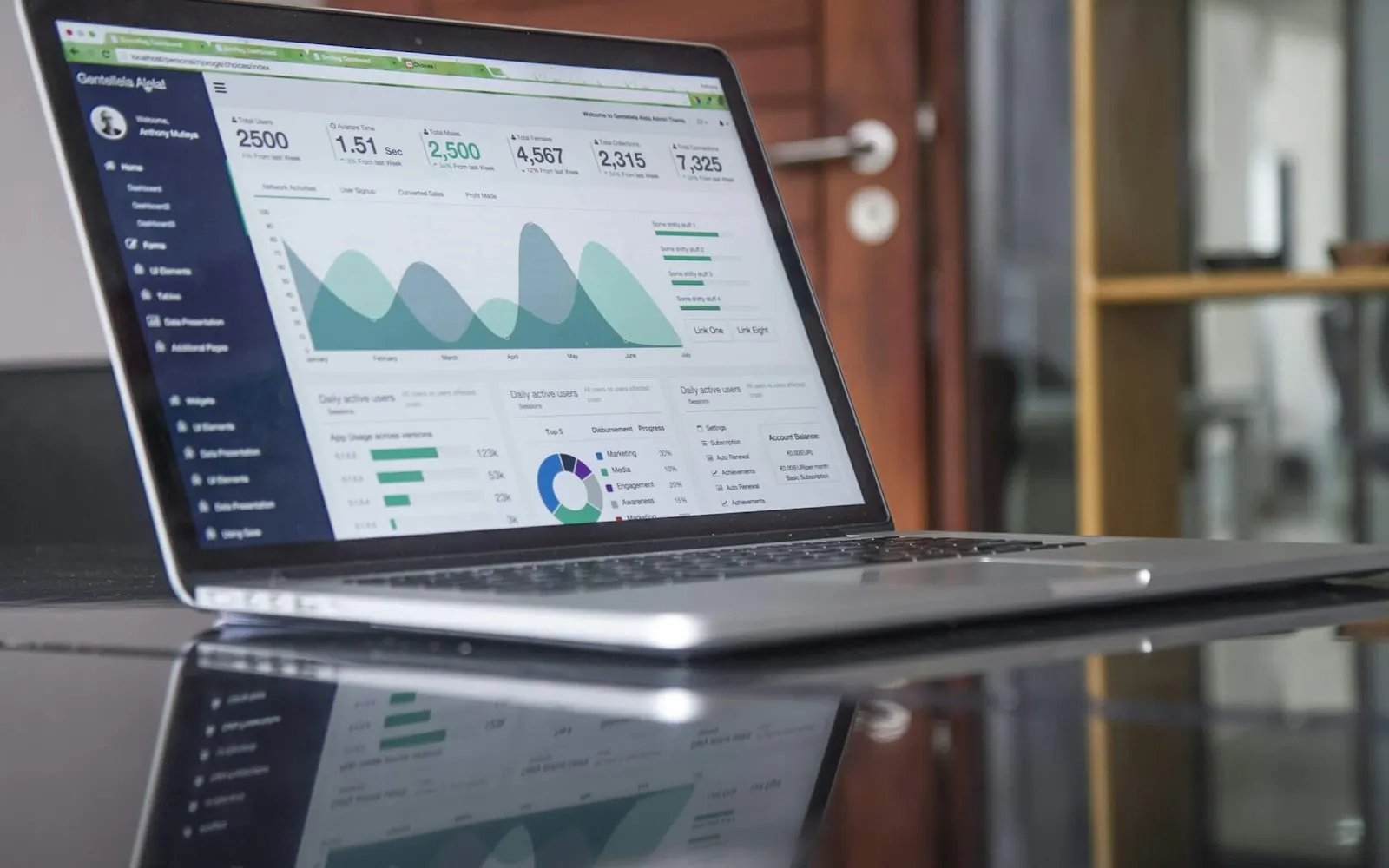 Online application and management platform for a public institution